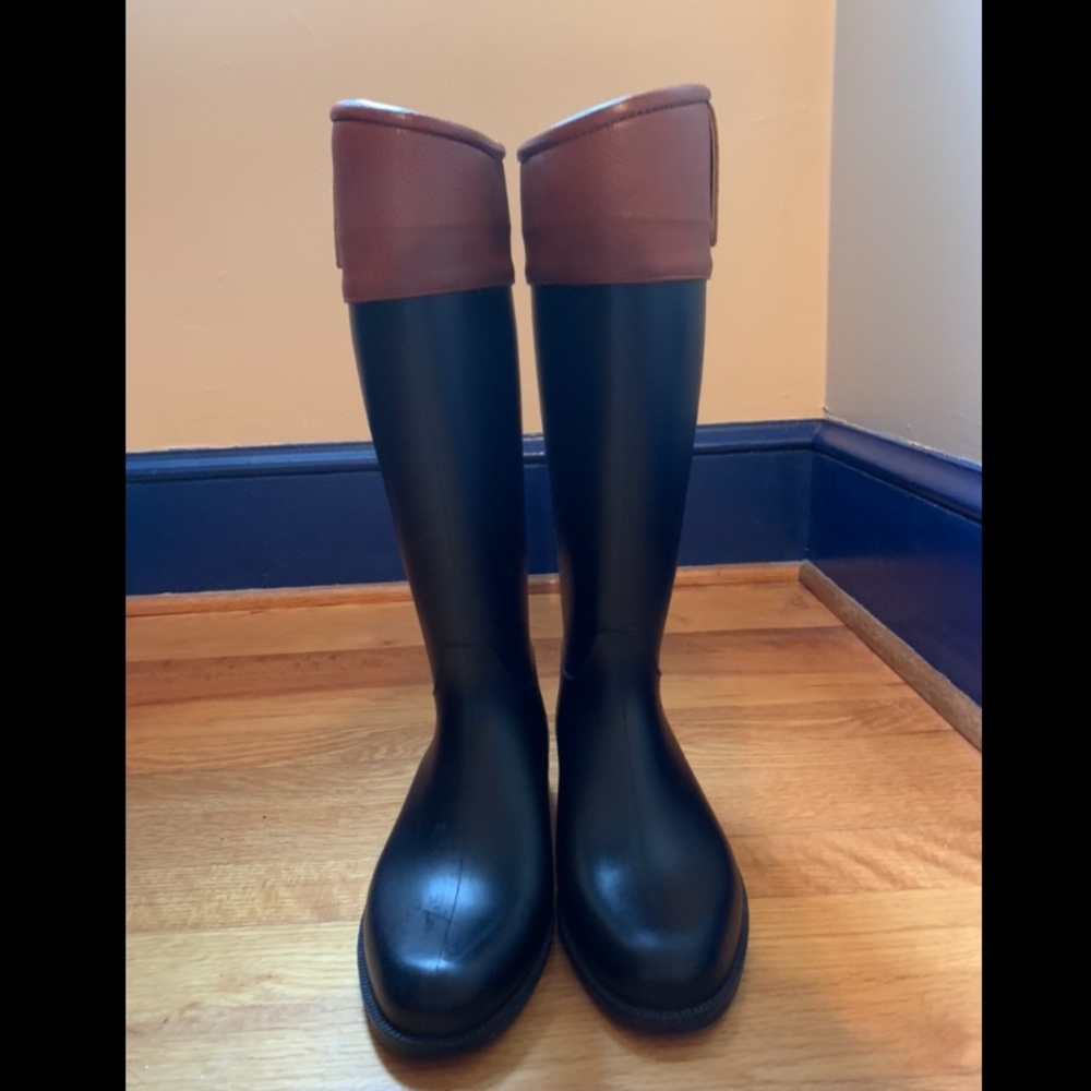 Black and Brown boots